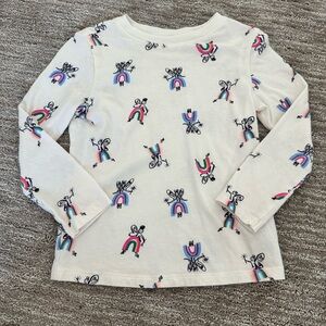 Kids Fairy Print Long Sleeve Shirt